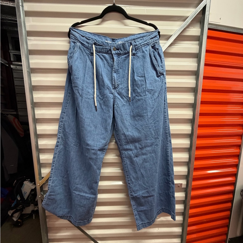Old Navy Blue Wide-Leg Pants